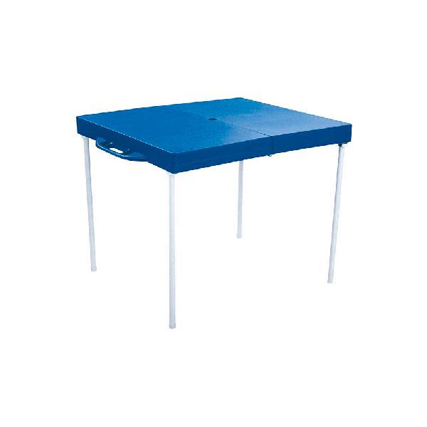 Mesa plegable azul - Tienda Copec